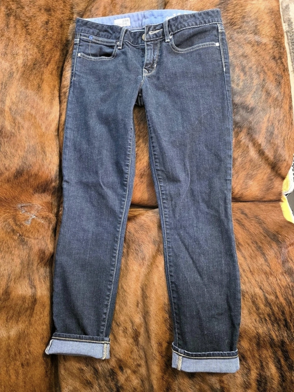 Gap 1969 Capri Skinny Jeans in Blue Size 4
